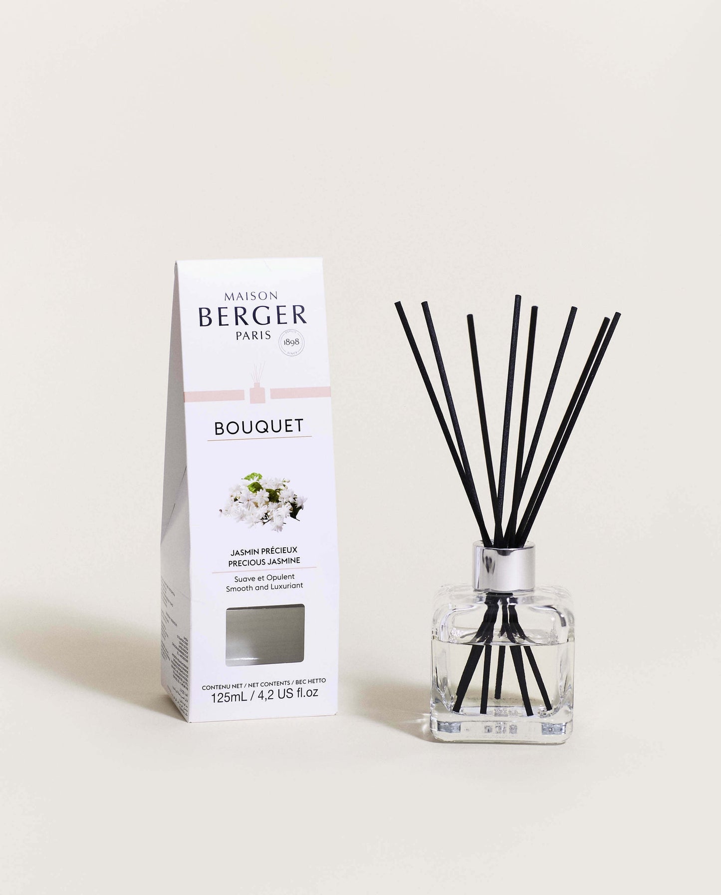 Maison Berger • Precious Jasmine Cube Reed Diffuser