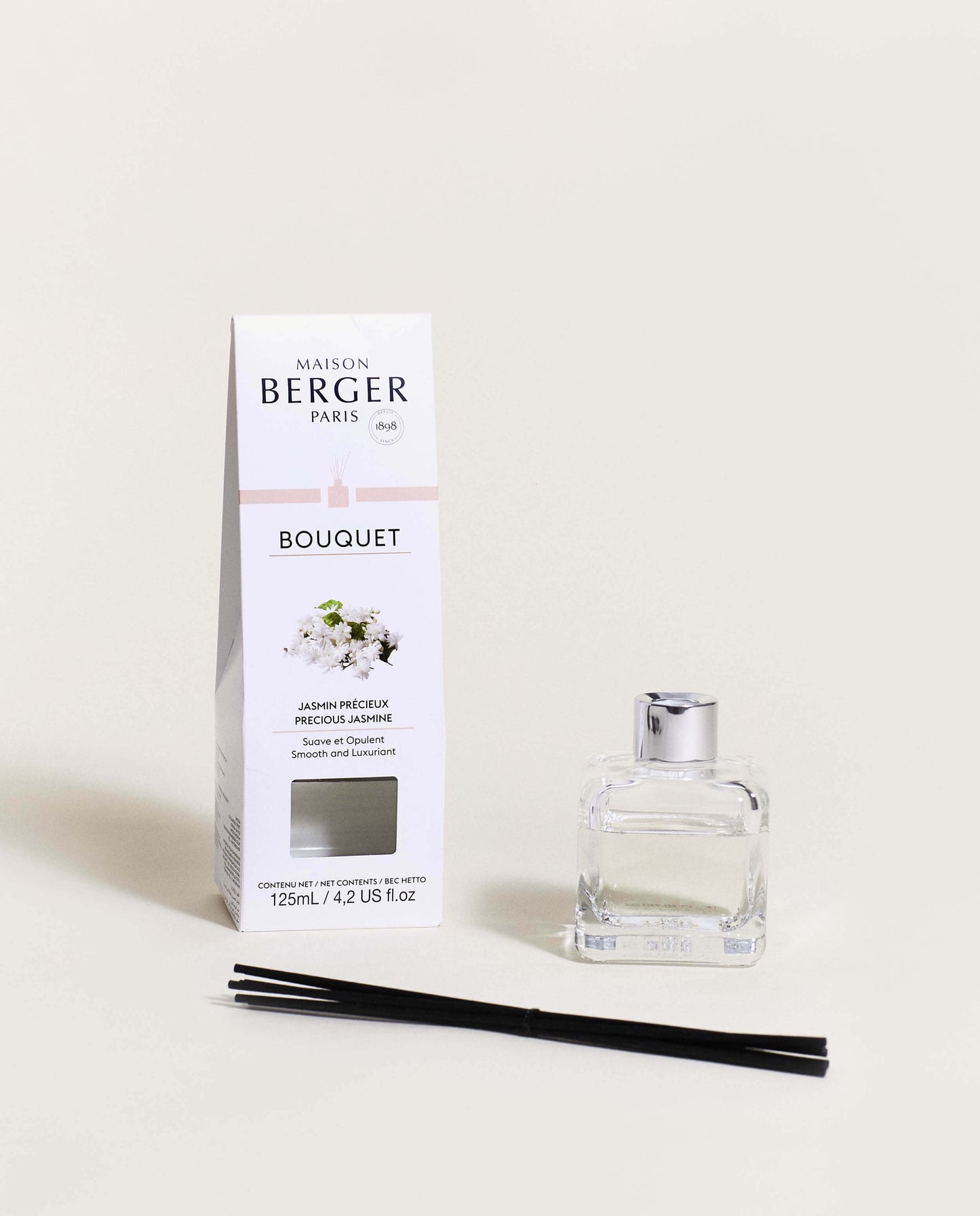 Maison Berger • Precious Jasmine Cube Reed Diffuser
