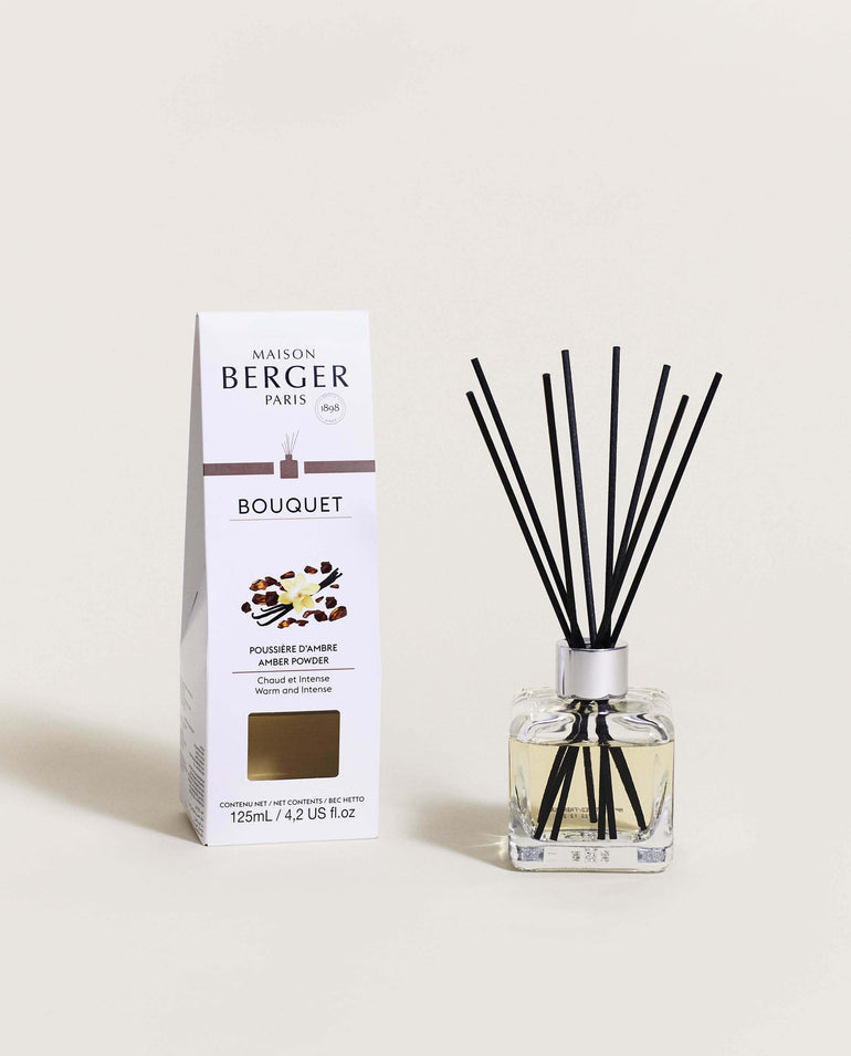 Maison Berger • Amber Powder Cube Reed Diffuser
