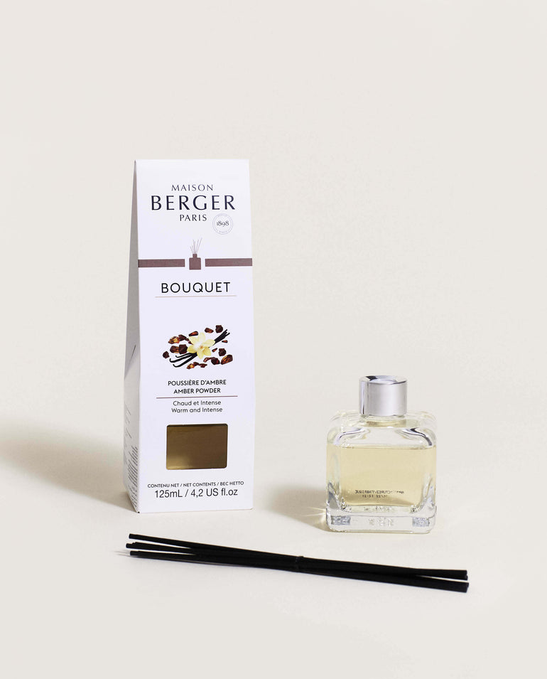 Maison Berger • Amber Powder Cube Reed Diffuser