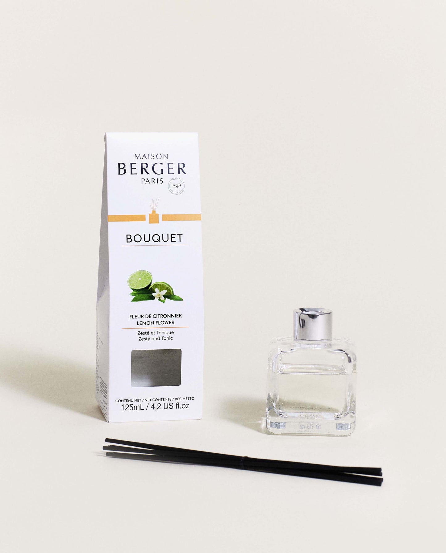 Maison Berger • Lemon Flower Cube Reed Diffuser