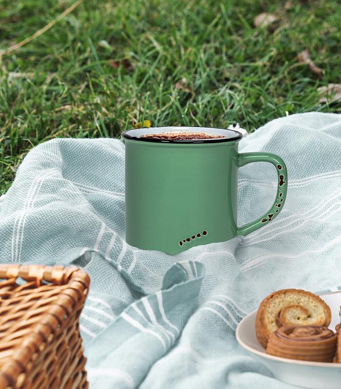 Abbott • Enamel Look Mug (Forest)