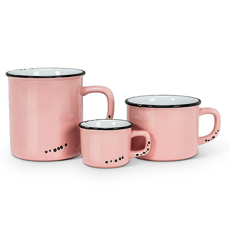 Abbott • Enamel Pink Mug