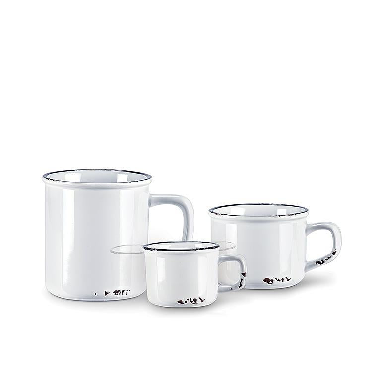 Abbott • Enamel Look Mug (White)