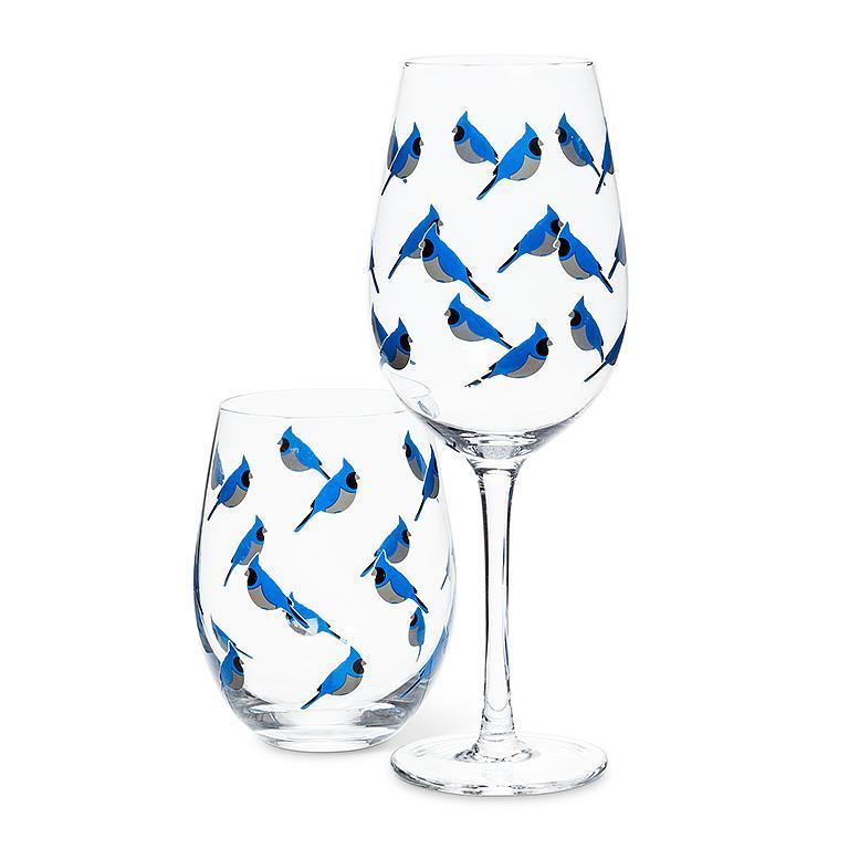Abbott • Blue Jay Wine Glass