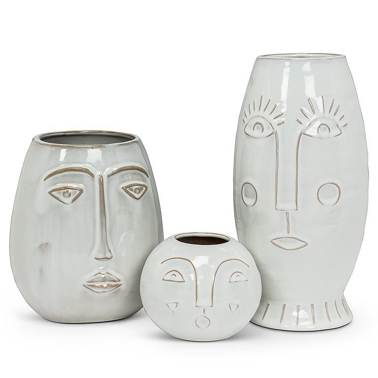 Abbott • Small Modern Face Vase