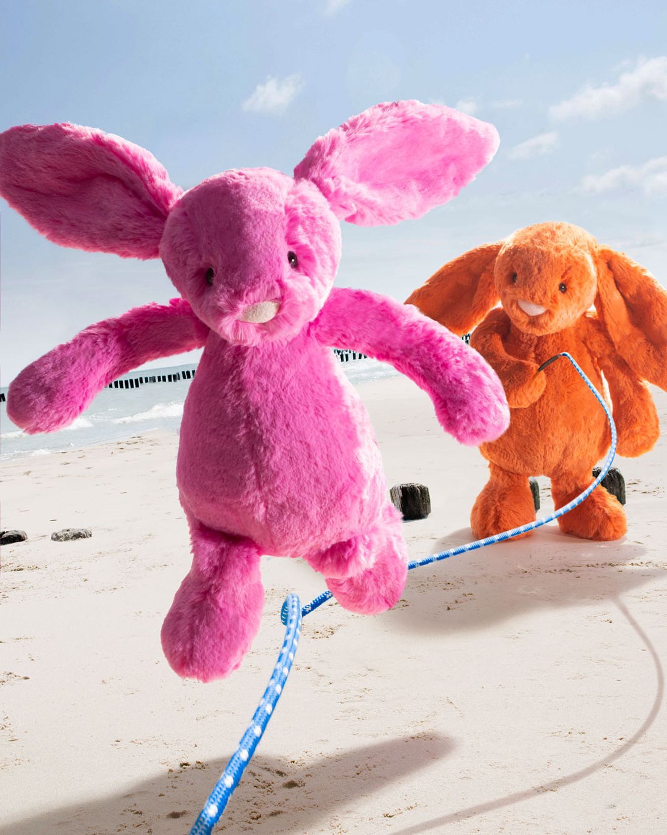 Jellycat • Bashful Hot Pink Bunny
