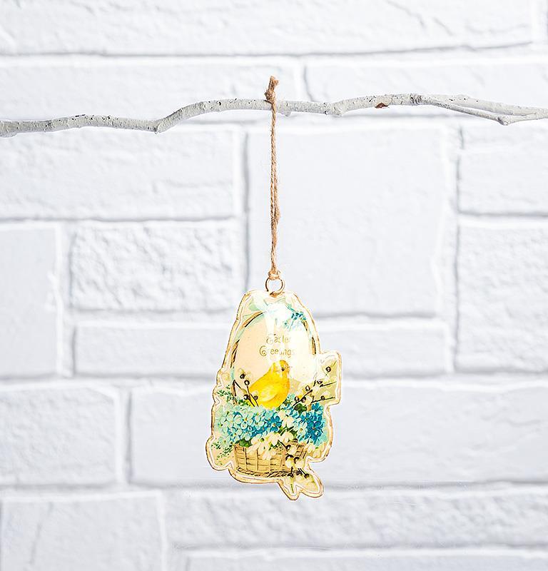 Abbott • Chick in Basket Ornament