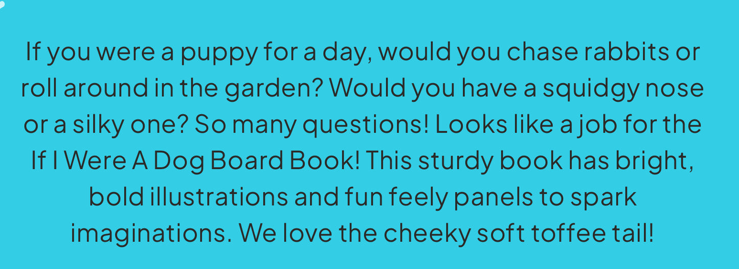 Jellycat Book • If I Were a Dog