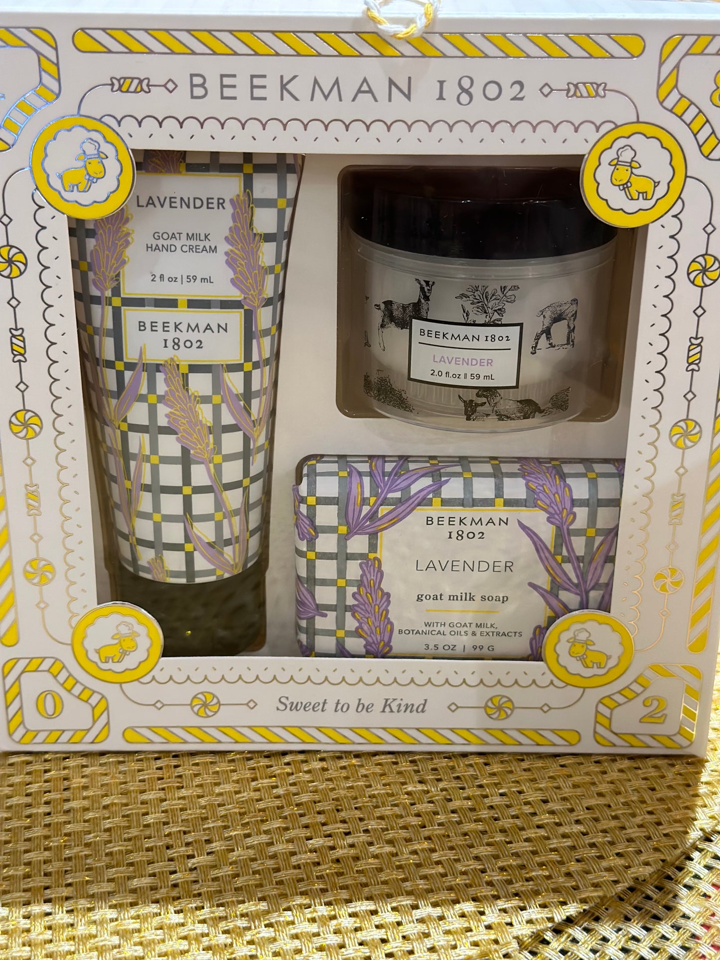 Beekman Hand and Body Sampler Lavender