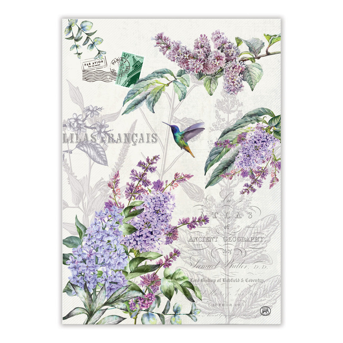 Michel Design Works • Kitchen Towel – French Lilacs