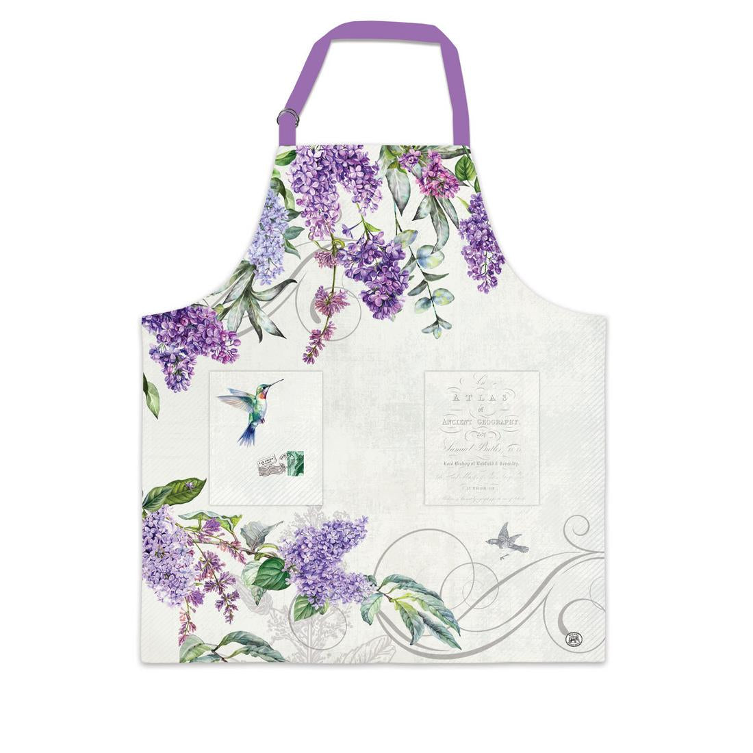 Michel Design Works • Cotton Apron – French Lilacs
