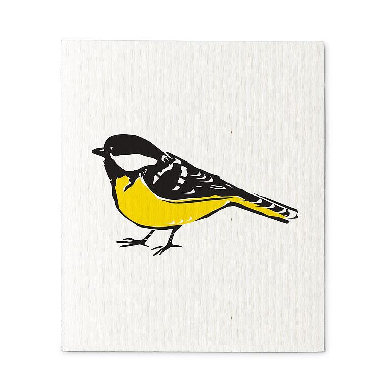 Abbott • Finch on a Branch Dishcloths. Set of 2