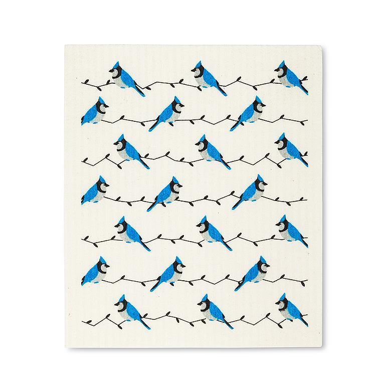 Abbott • Blue Jay Dishcloths. Set of 2