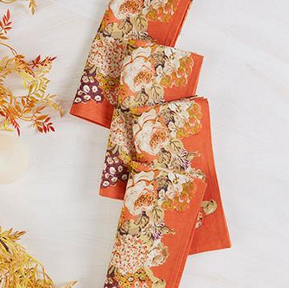 April Cornell Set of 4 Autumn Gathering -Harvest