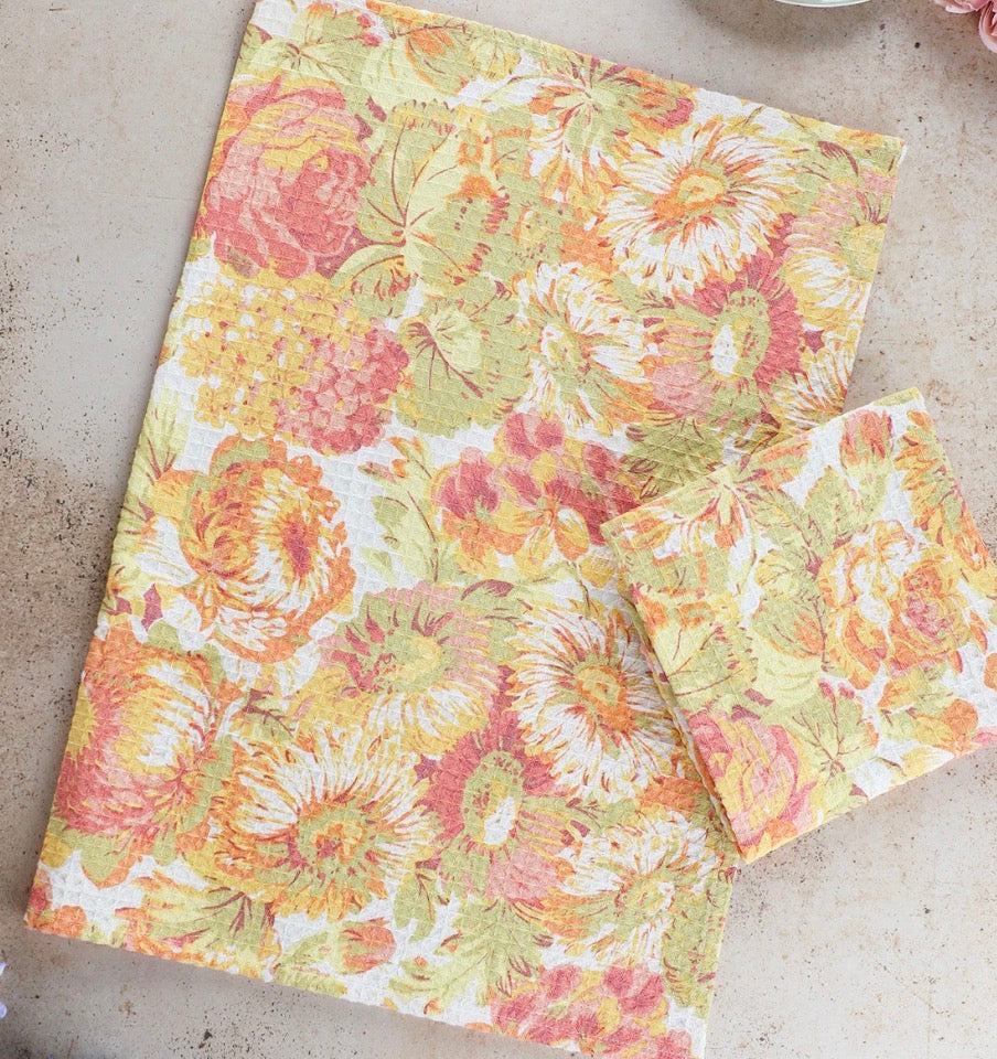 April Cornell Spring Gathering Tea Towels