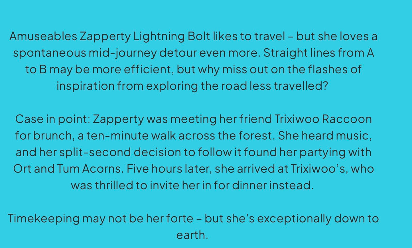 JellyCat Amuseables Zapperty Lightening Bolt