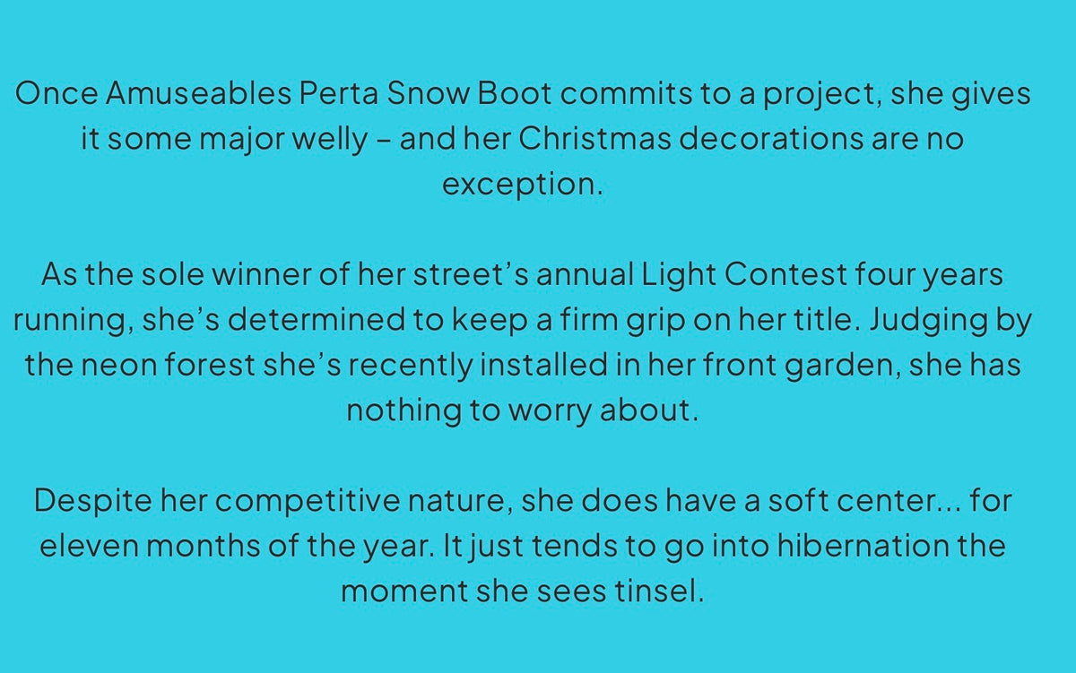 JellyCat Amuseables Perta Snow Boot