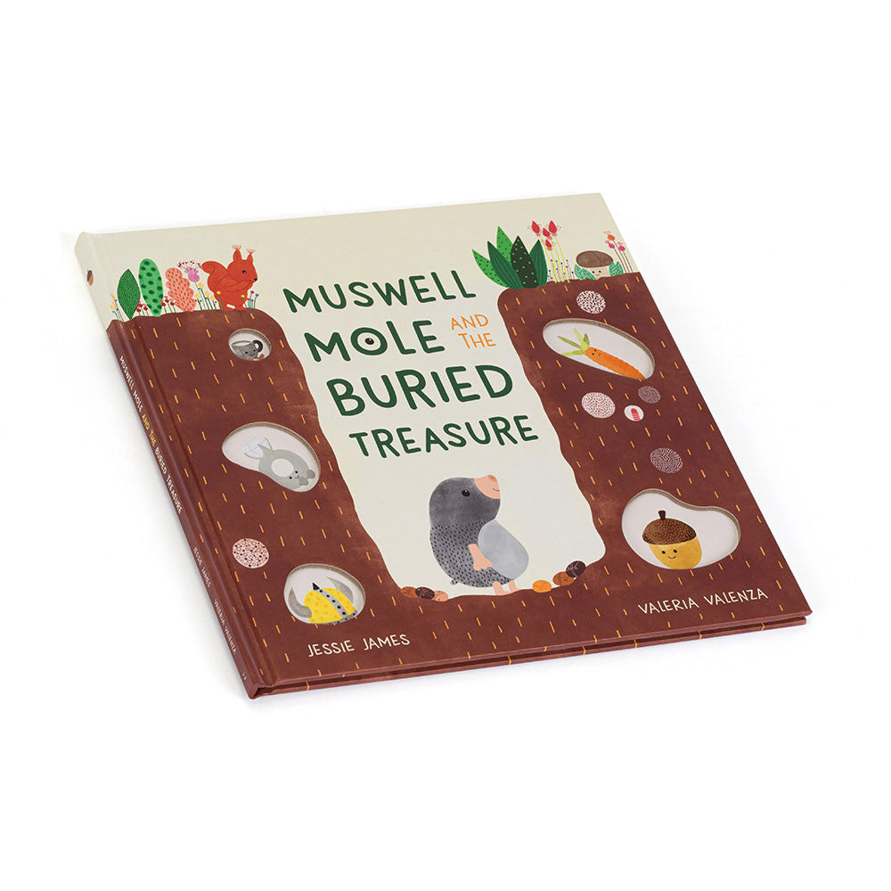 Jellycat Book • Muswell Mole And The Buried Treasure