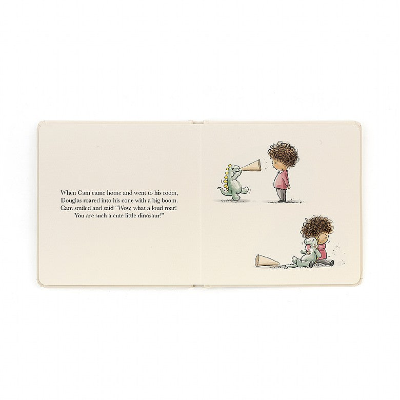 Jellycat Book • The Not So Scary Dinosaur