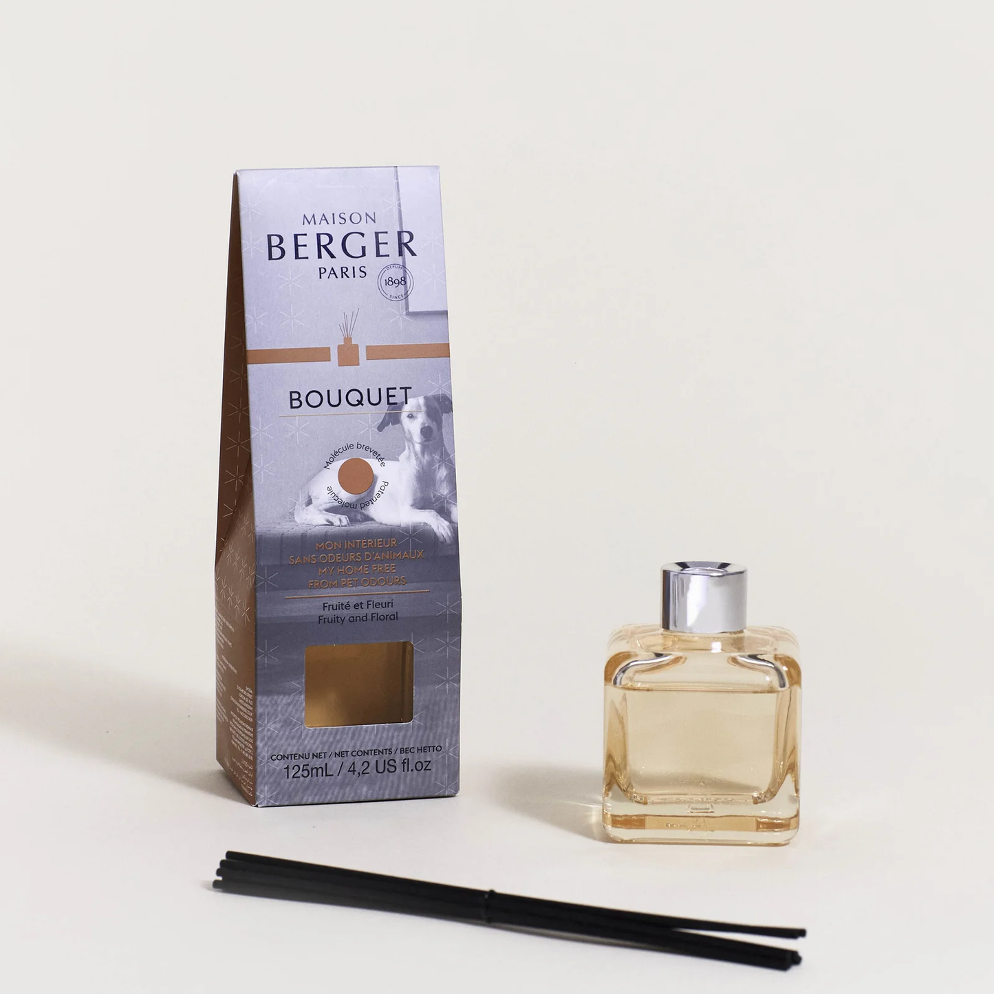 Maison Berger • Anti-Odour Pets 1 (Fruity & Floral) Reed Diffuser Refill
