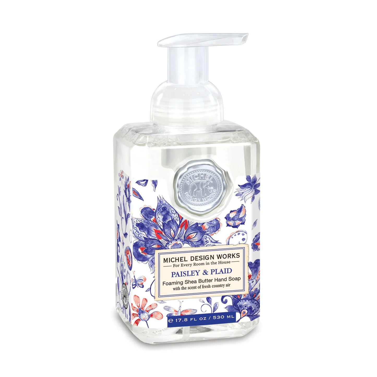 Michel Design Works • Liquid Hand Soap – Paisley & Plaid
