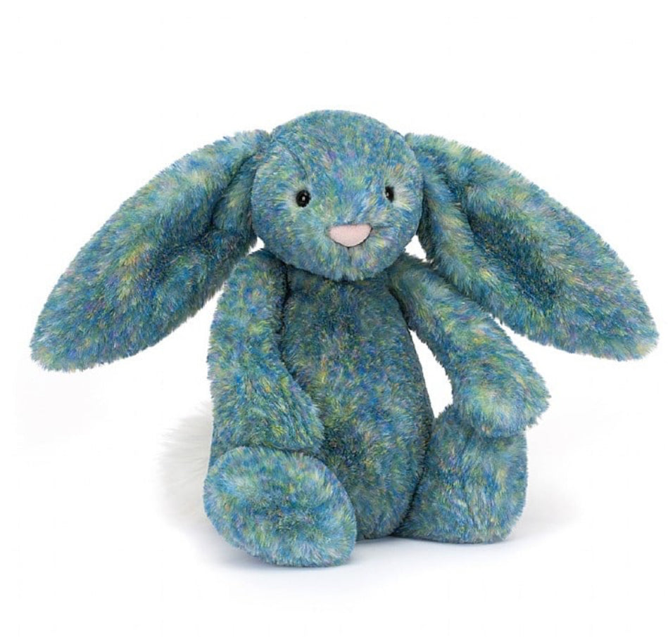 JellyCat Bashful Luxe Bunny Azure