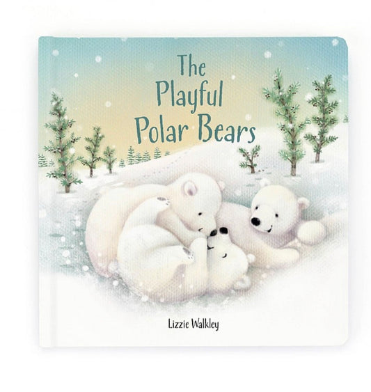 JellyCat The Playful Polar Bears Book
