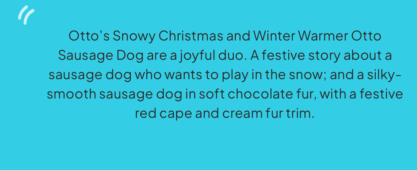 Jellycat Book • Otto’s Snowy Christmas