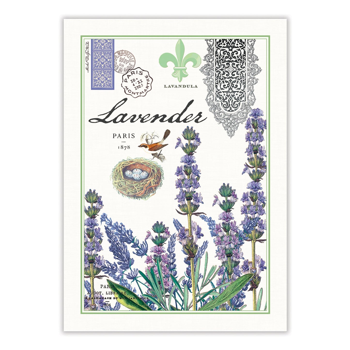 Michel Design Works • Kitchen Towel – Lavender Rosemary