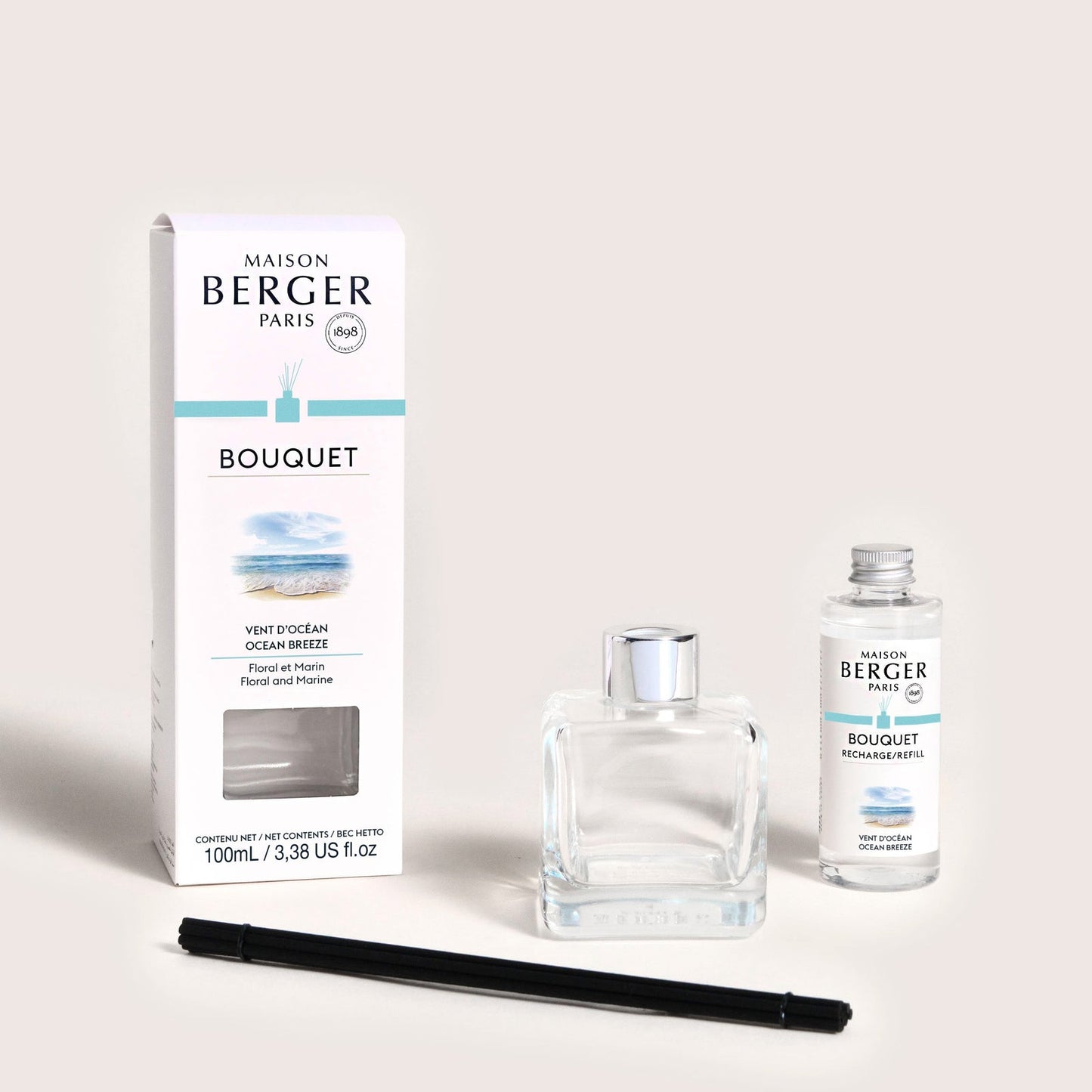 Maison Berger • Ocean Breeze Cube Reed Diffuser