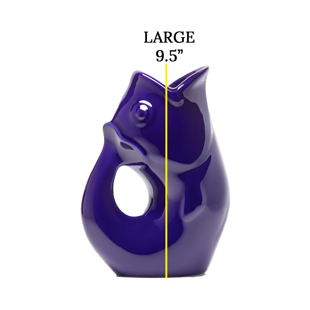 Gurgle Pot • Cobalt Blue