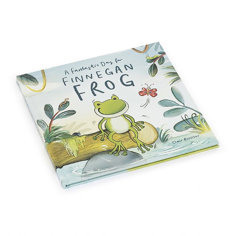 Jellycat Book • A Fantastic Day for Finnegan Frog