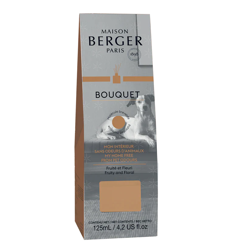 Maison Berger • Anti-Odour Pets 1 (Fruity & Floral) Reed Diffuser Refill