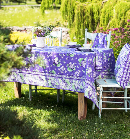 April Cornell • 36" Tablecloth | Violet – Purple