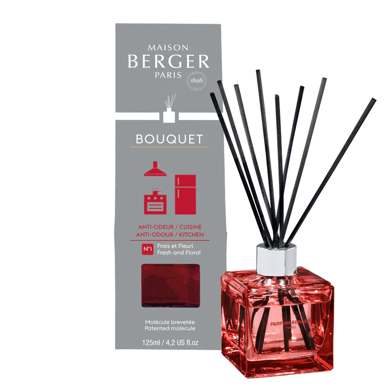 Maison Berger • Anti-Odour Kitchen 1 (Fresh & Floral) Reed Diffuser Refill