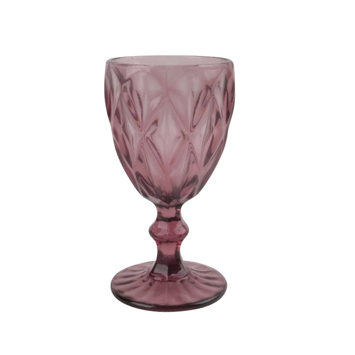 Pink stemware