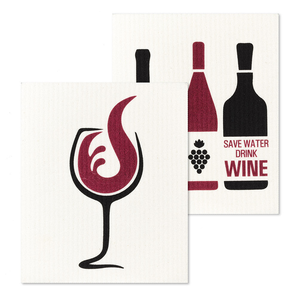 Swedish Dishcloths Wine
