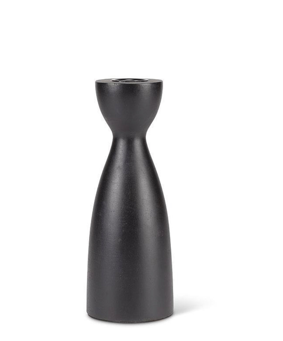 Midnight Medium Curvy Candle Holder