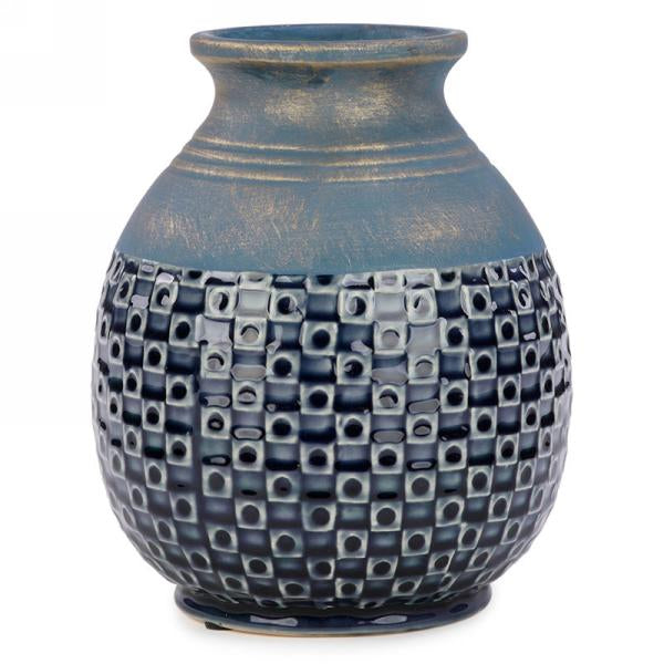 Blue Ceramic Vase