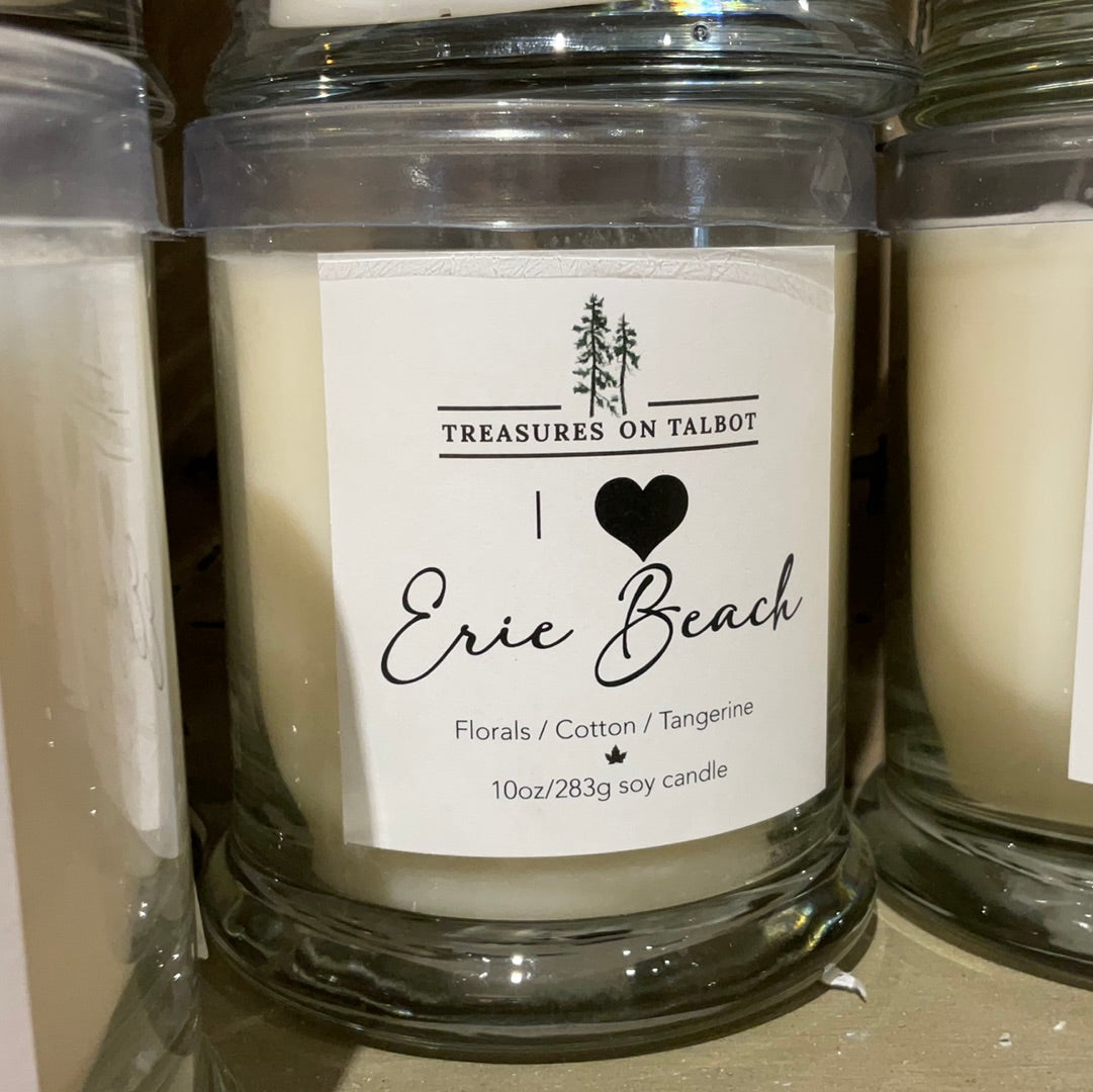 Jar Candle I Love Erie Beach