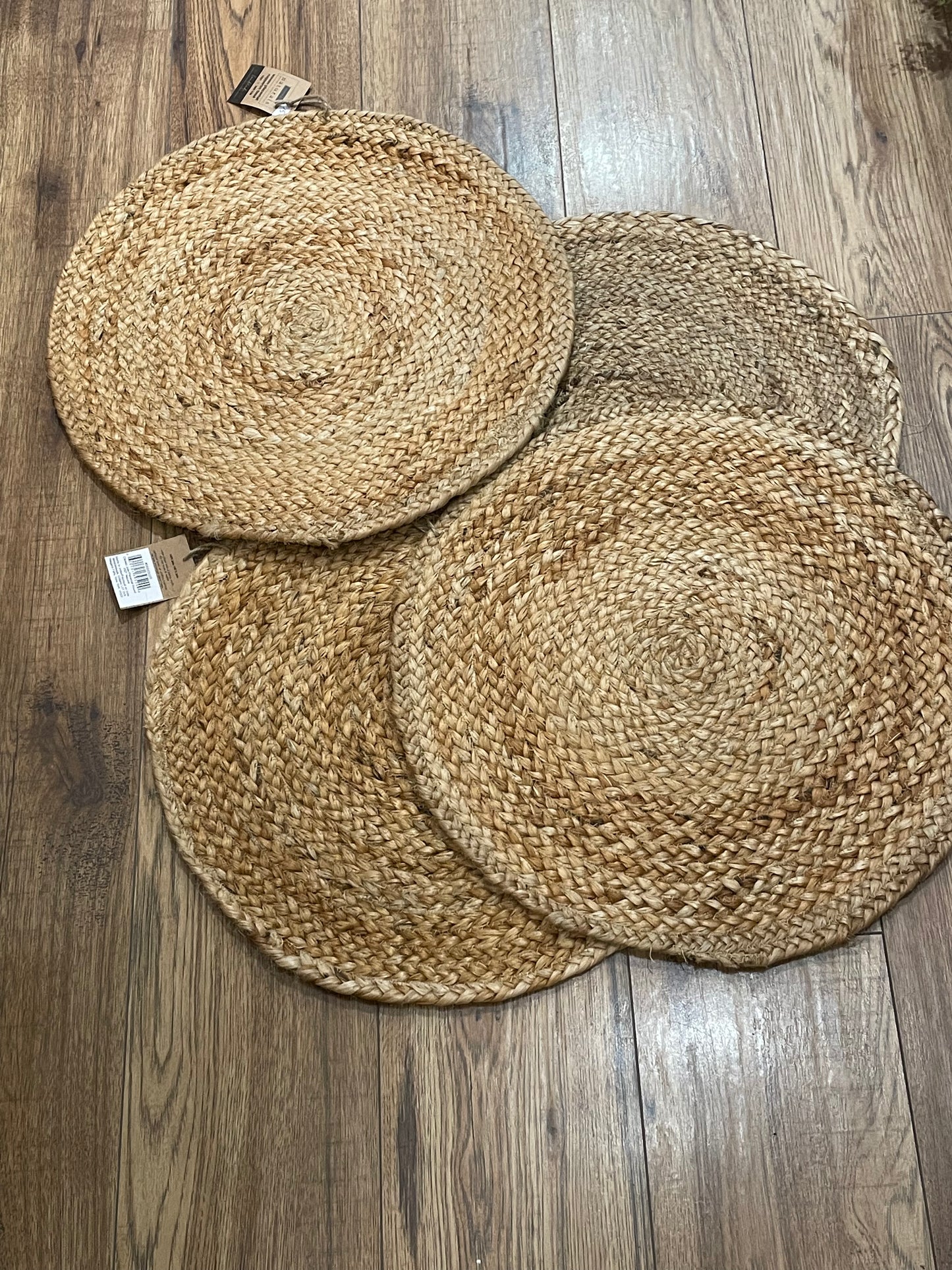 Round Jute Place Mats