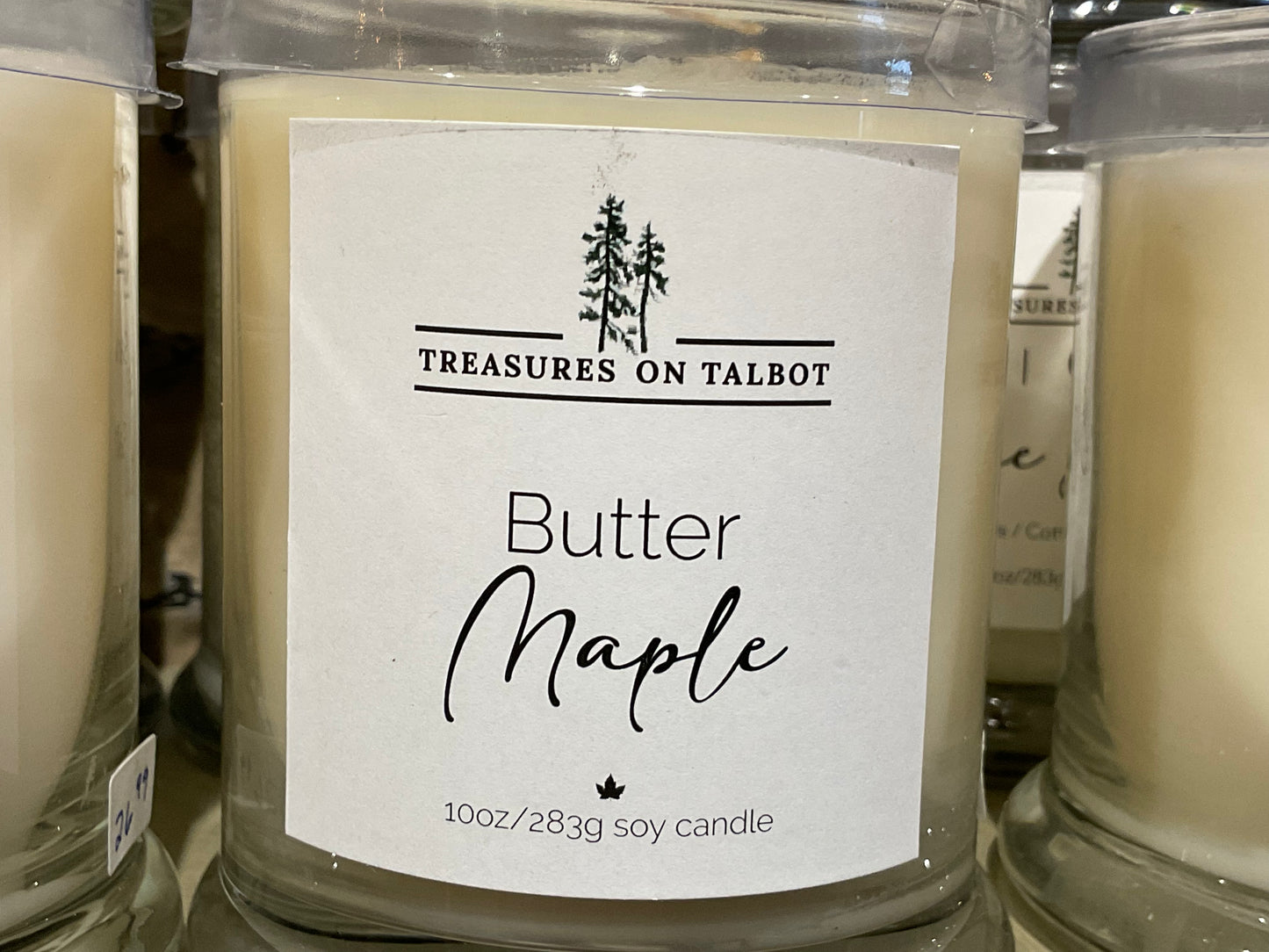 Jar Candle Butter Maple