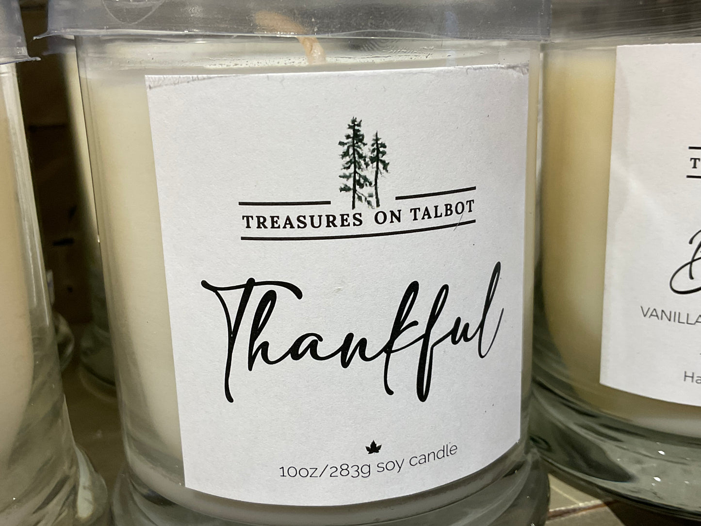 Jar Candle Thankful