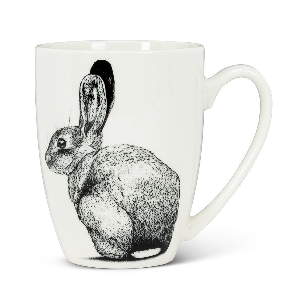 Mugs Pen and Ink Rabbit Mug