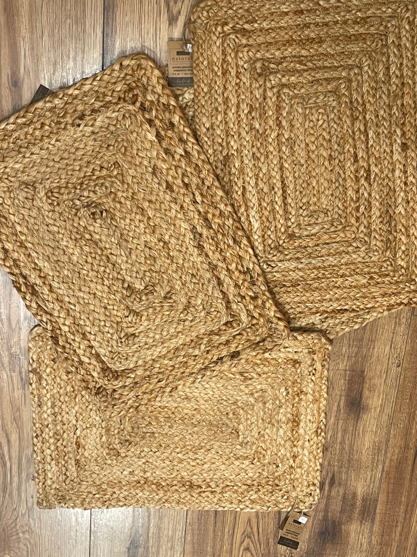 Rectangular Jute Place Mats