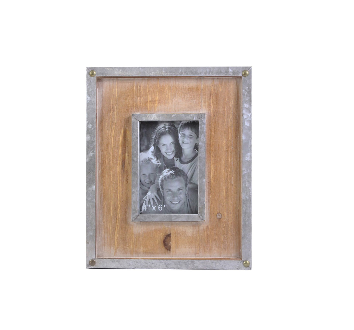 Wood and Metal Frame
