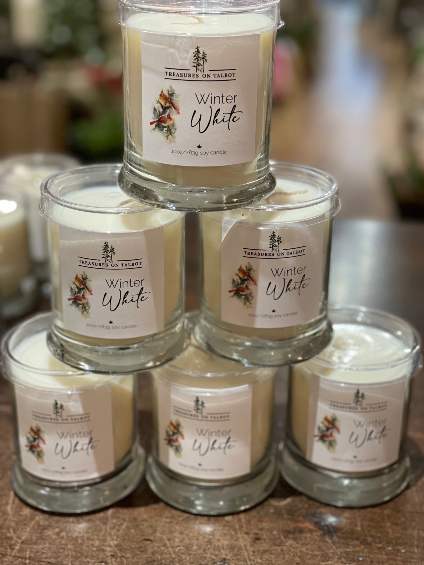 Winter White Candle