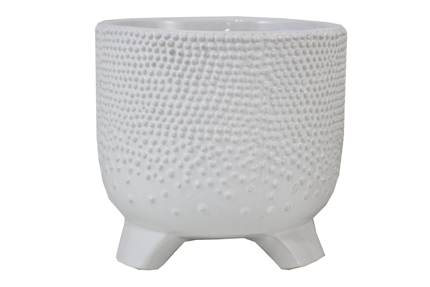 White Ceramic Plant Pot