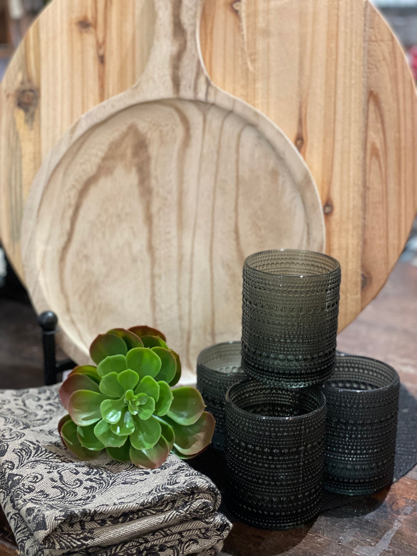 Round Serving Board Medium